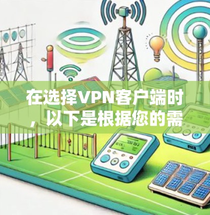 在选择VPN客户端时,以下是根据您的需求和思考过程整理的推荐和步骤指南 在选择VPN客户端时,以下是根据您的需求和思考过程整理的推荐和步骤指南