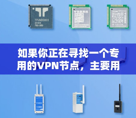 如果你正在寻找一个专用的VPN节点,主要用于AI相关的数据传输和处理,以下是一些可能的解决方案和建议 如果你正在寻找一个专用的VPN节点,主要用于AI相关的数据传输和处理,以下是一些可能的解决方案和建议