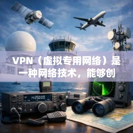 VPN（虚拟专用网络）是一种网络技术，能够创建一个安全的、匿名的网络隧道，保护你的网络流量不被第三方监控。连接VPN服务器可以让你访问受区域限制的网站、保护隐私，或者绕过网络限制