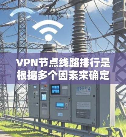 VPN节点线路排行是根据多个因素来确定服务器的优先级，以确保最佳的连接速度、稳定性和安全性。以下是对这些因素的详细分析和总结